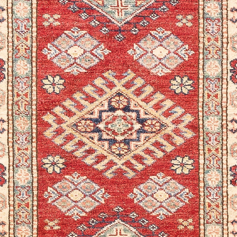 Biegacz Dywan Ziegler - Kazak - 304 x 80 cm - czerwony