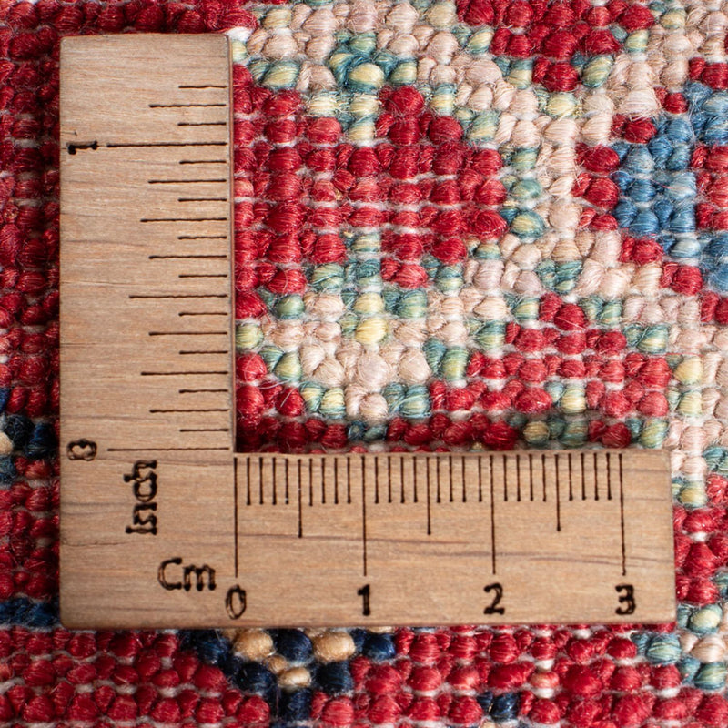 Biegacz Dywan Ziegler - Kazak - 304 x 80 cm - czerwony