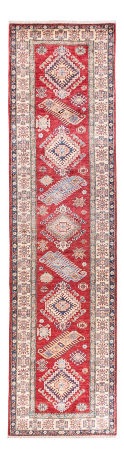 Biegacz Dywan Ziegler - Kazak - 306 x 80 cm - czerwony