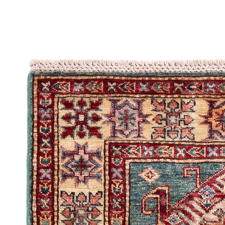 Biegacz Dywan Ziegler - Kazak - 327 x 78 cm - jasnozielony