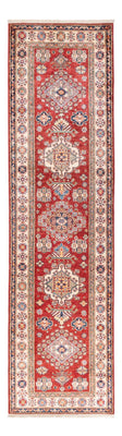 Biegacz Dywan Ziegler - Kazak - 302 x 80 cm - czerwony