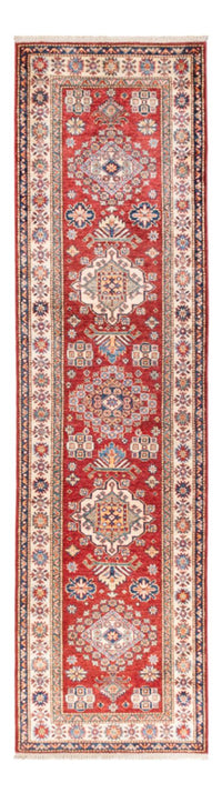 Biegacz Dywan Ziegler - Kazak - 302 x 80 cm - czerwony