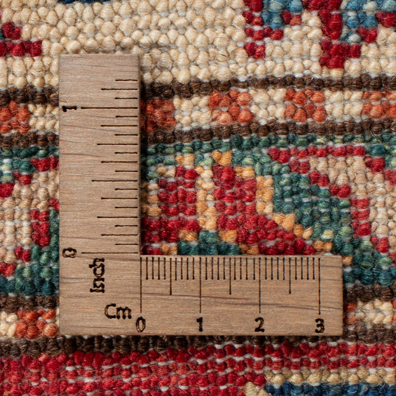 Biegacz Dywan Ziegler - Kazak - 302 x 80 cm - czerwony