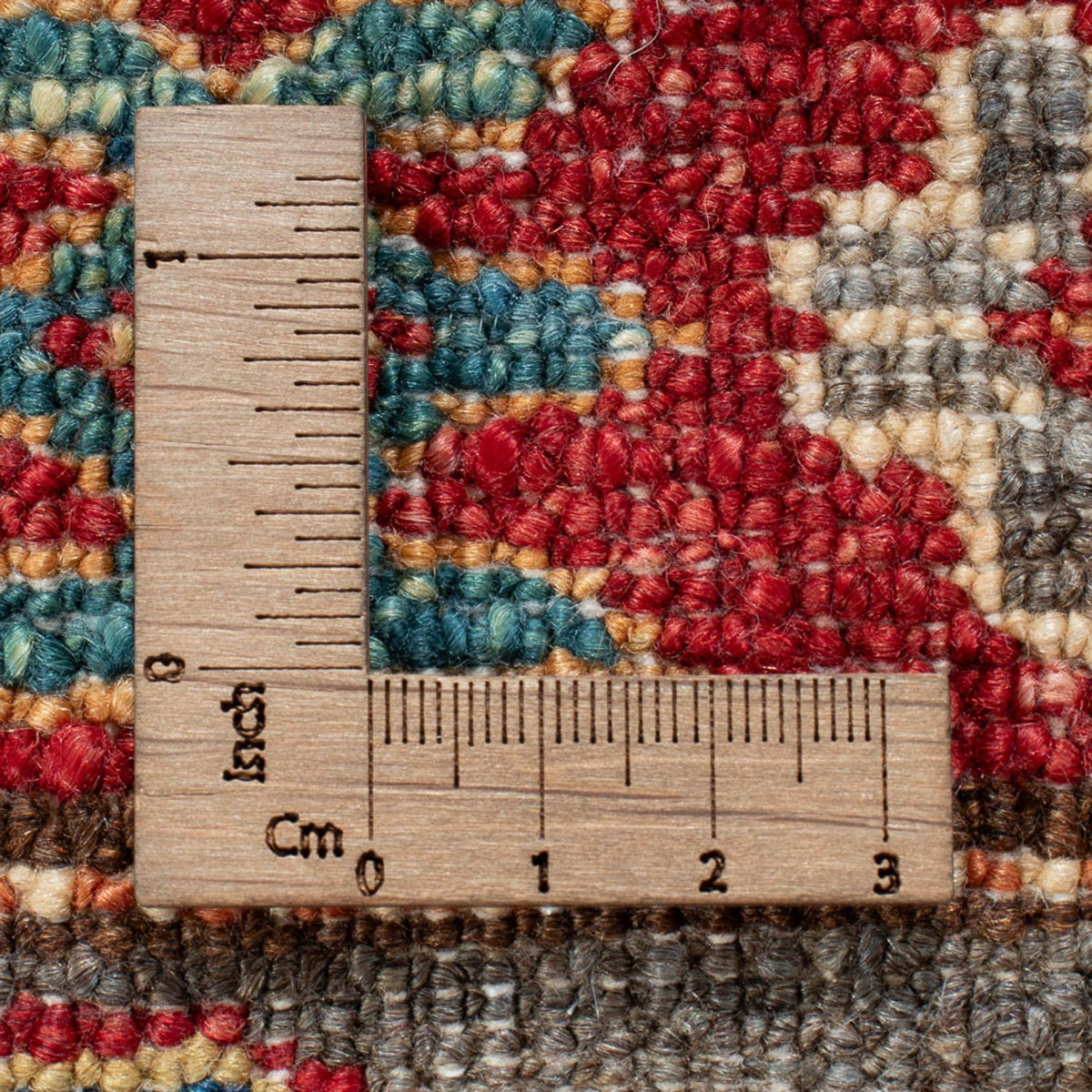 Biegacz Dywan Ziegler - Kazak - 294 x 80 cm - ciemny beż