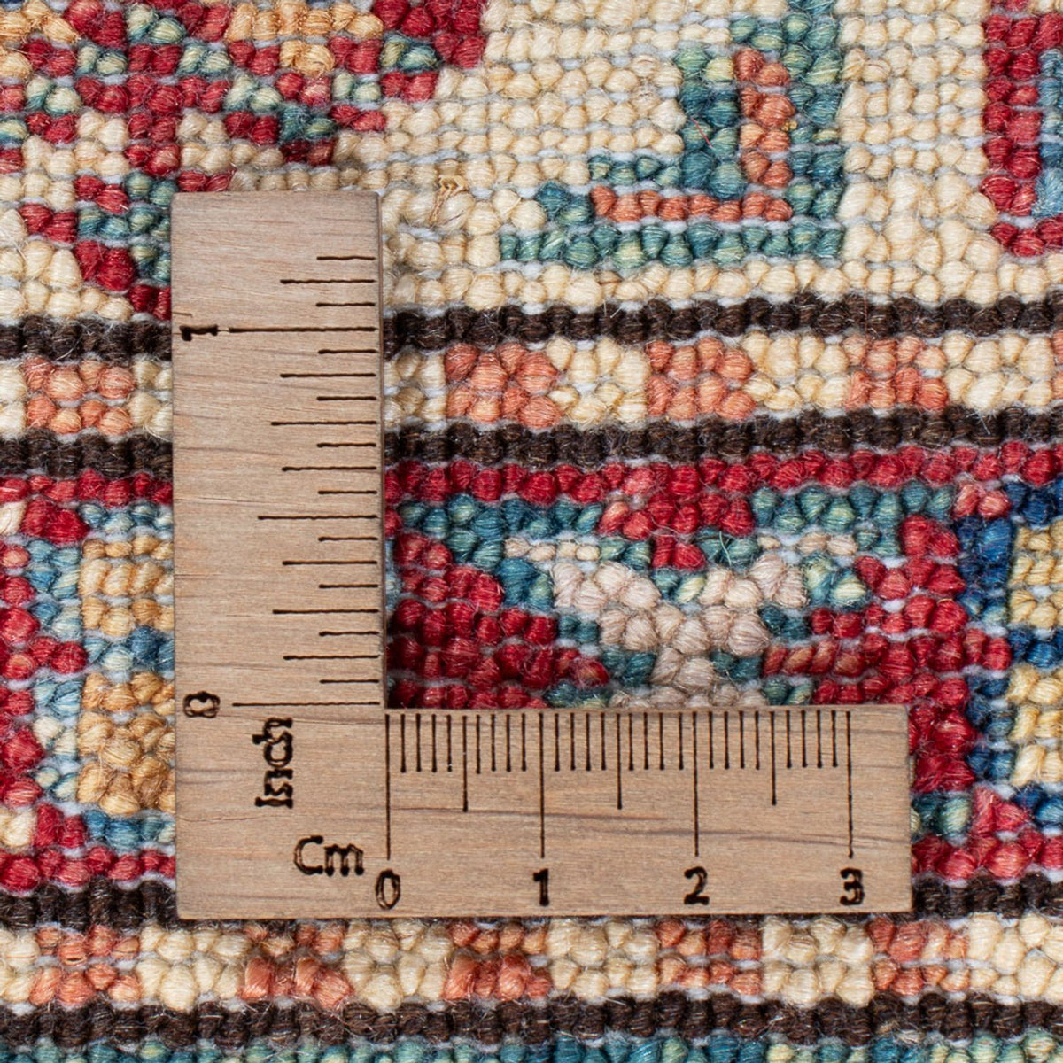 Biegacz Dywan Ziegler - Kazak - 303 x 80 cm - turkusowy