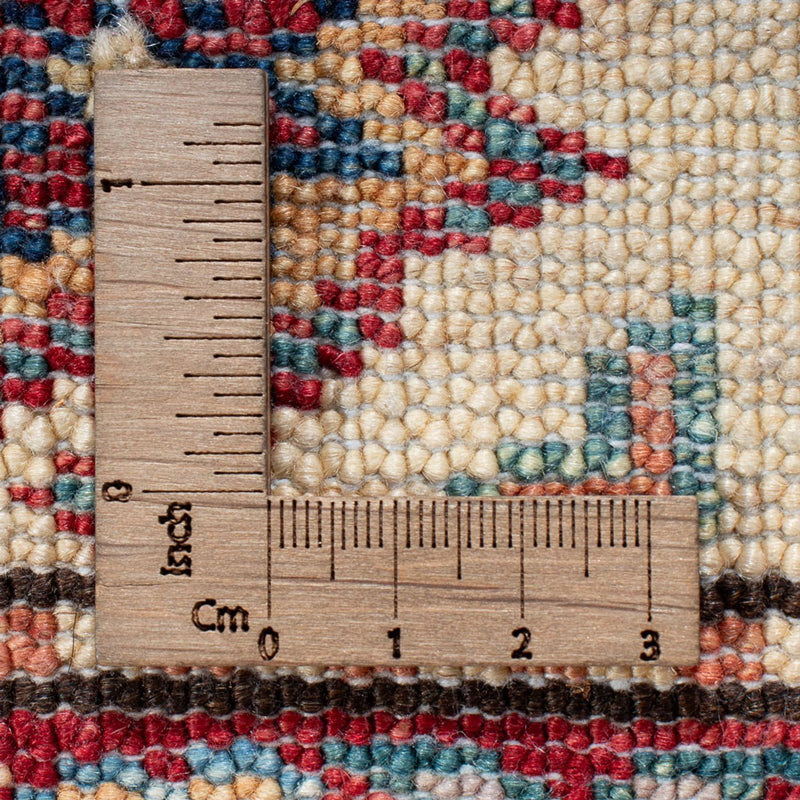 Biegacz Dywan Ziegler - Kazak - 302 x 83 cm - turkusowy