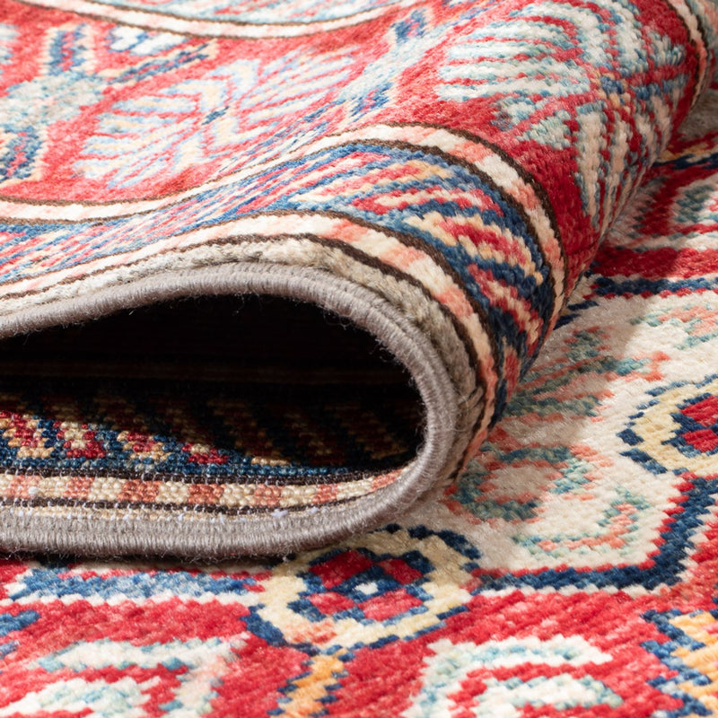 Biegacz Dywan Ziegler - Kazak - 293 x 81 cm - ciemny beż