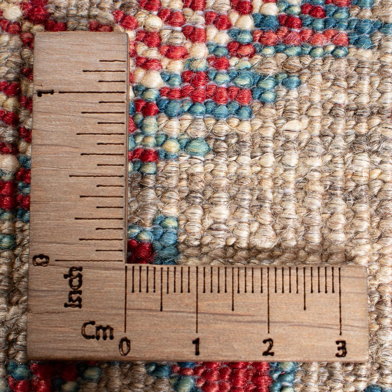 Biegacz Dywan Ziegler - Kazak - 293 x 81 cm - ciemny beż