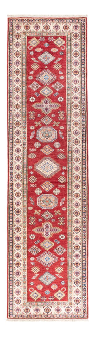 Biegacz Dywan Ziegler - Kazak - 299 x 78 cm - czerwony