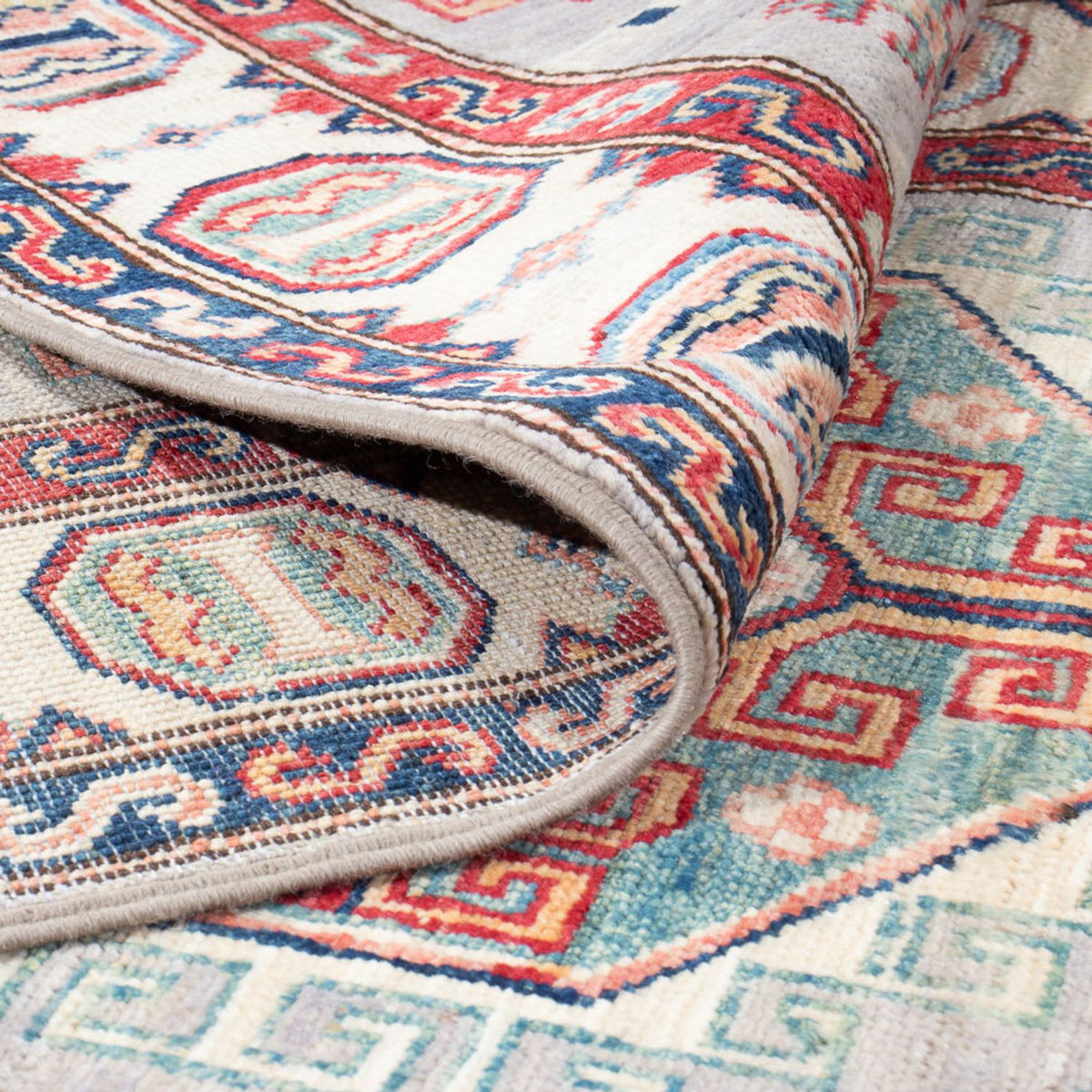 Biegacz Dywan Ziegler - Kazak - 300 x 80 cm - łososiowy