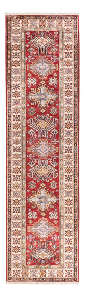 Biegacz Dywan Ziegler - Kazak - 302 x 81 cm - czerwony