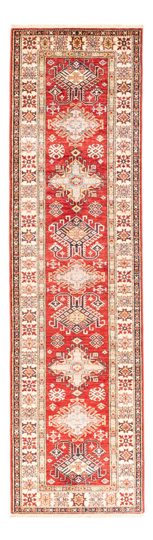 Biegacz Dywan Ziegler - Kazak - 305 x 82 cm - czerwony