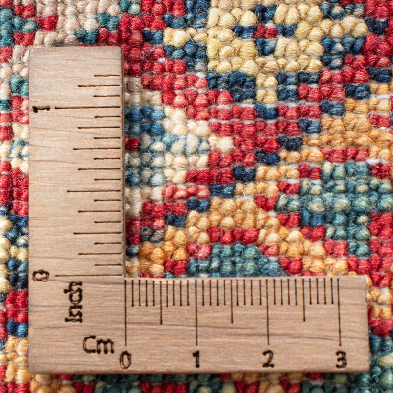 Biegacz Dywan Ziegler - Kazak - 297 x 78 cm - zielona