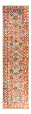 Biegacz Dywan Ziegler - Kazak - 319 x 77 cm - wielokolorowy