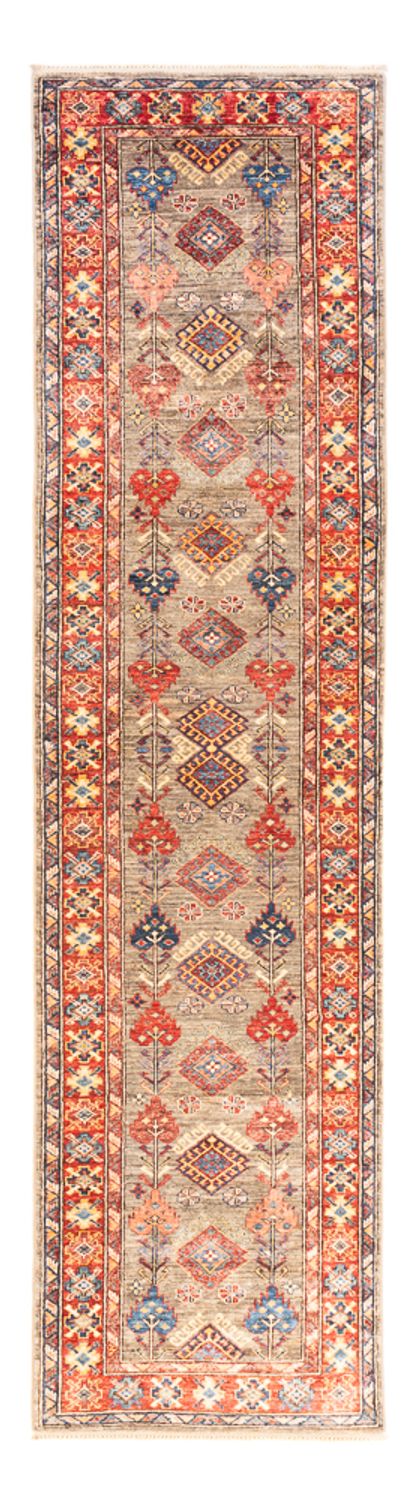 Biegacz Dywan Ziegler - Kazak - 319 x 77 cm - wielokolorowy