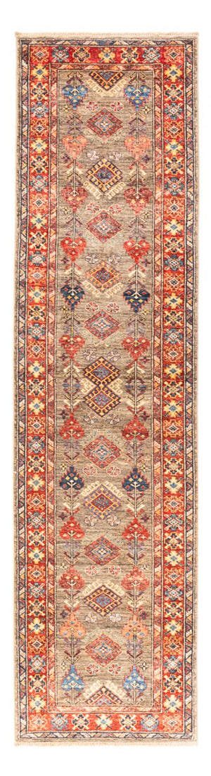 Biegacz Dywan Ziegler - Kazak - 317 x 78 cm - wielokolorowy