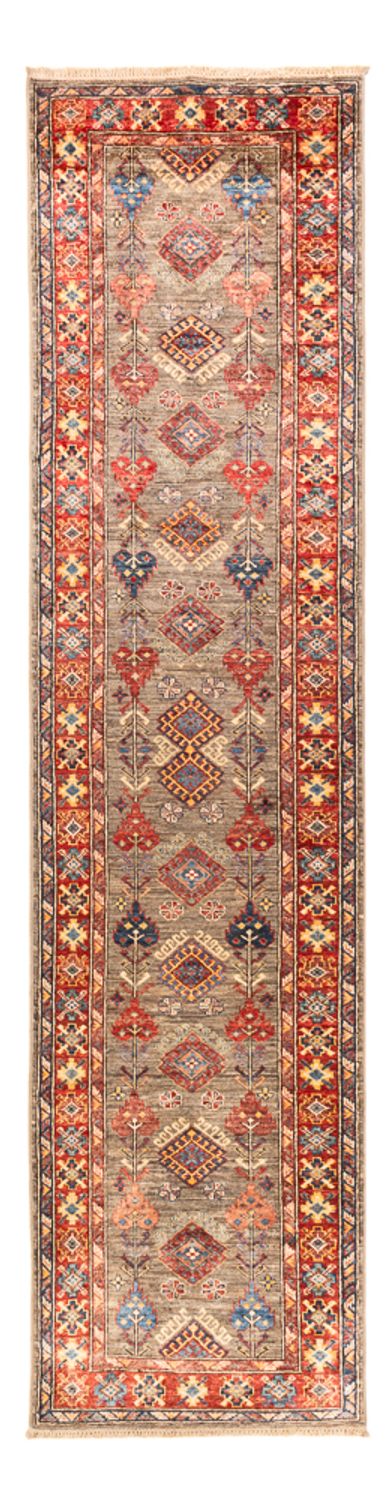 Biegacz Dywan Ziegler - Kazak - 318 x 76 cm - wielokolorowy