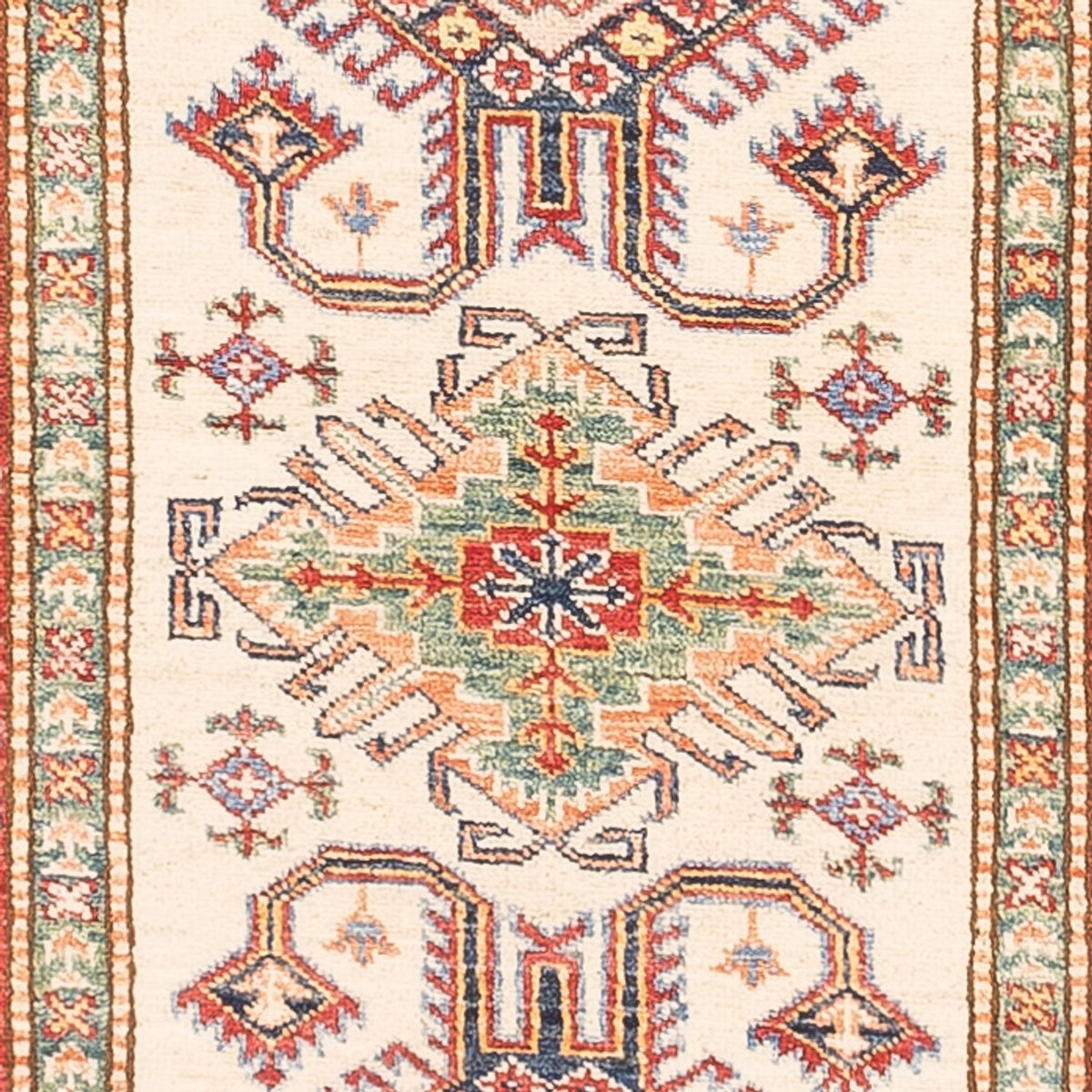 Biegacz Dywan Ziegler - Kazak - 305 x 81 cm - beżowy