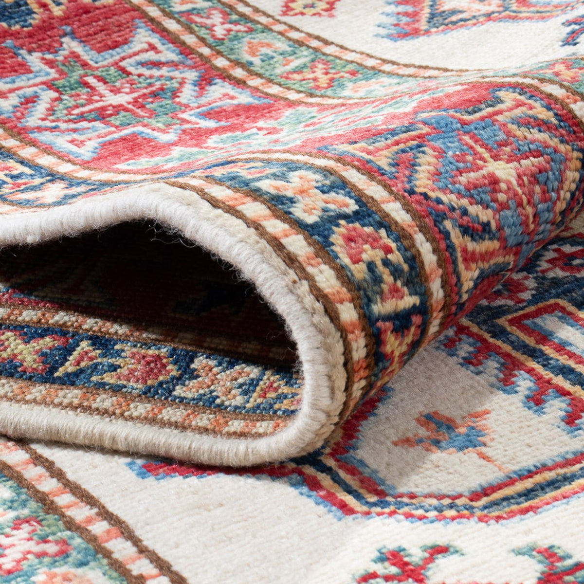 Biegacz Dywan Ziegler - Kazak - 305 x 81 cm - beżowy