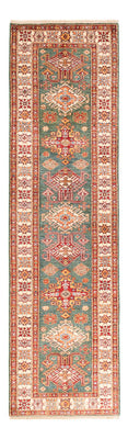 Biegacz Dywan Ziegler - Kazak - 298 x 81 cm - zielona