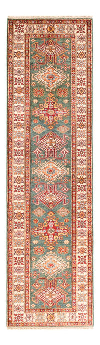 Biegacz Dywan Ziegler - Kazak - 298 x 81 cm - zielona
