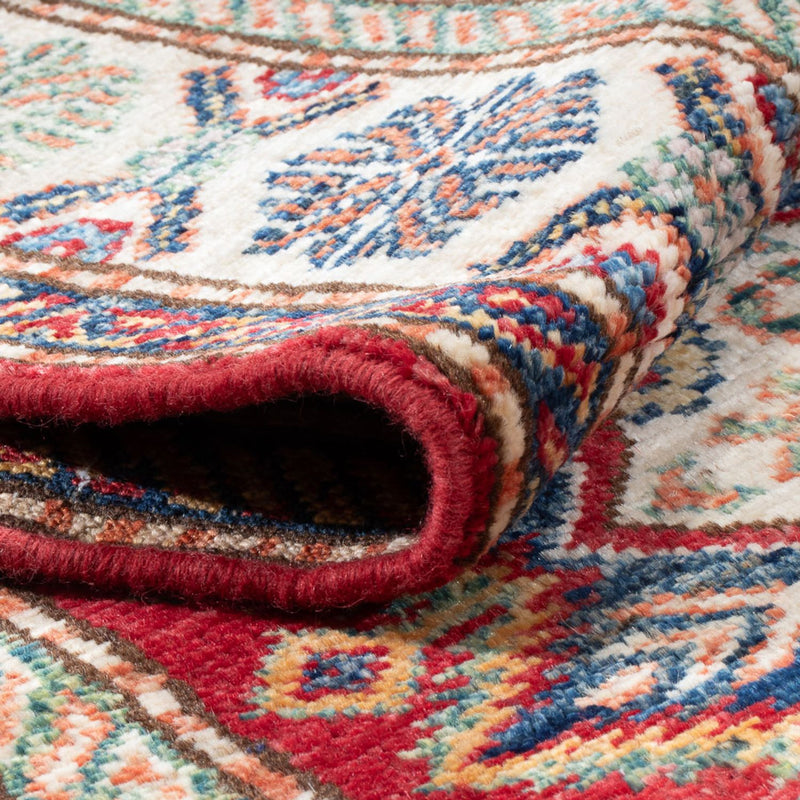 Biegacz Dywan Ziegler - Kazak - 293 x 81 cm - czerwony