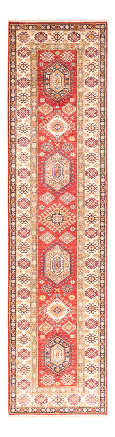 Biegacz Dywan Ziegler - Kazak - 305 x 79 cm - czerwony