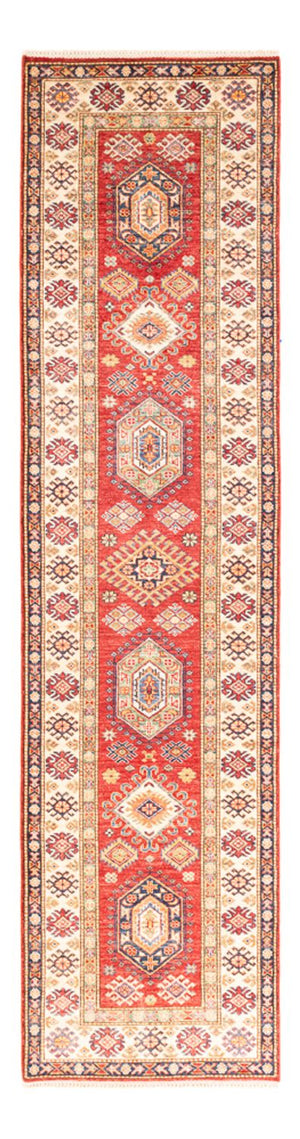 Biegacz Dywan Ziegler - Kazak - 305 x 79 cm - czerwony