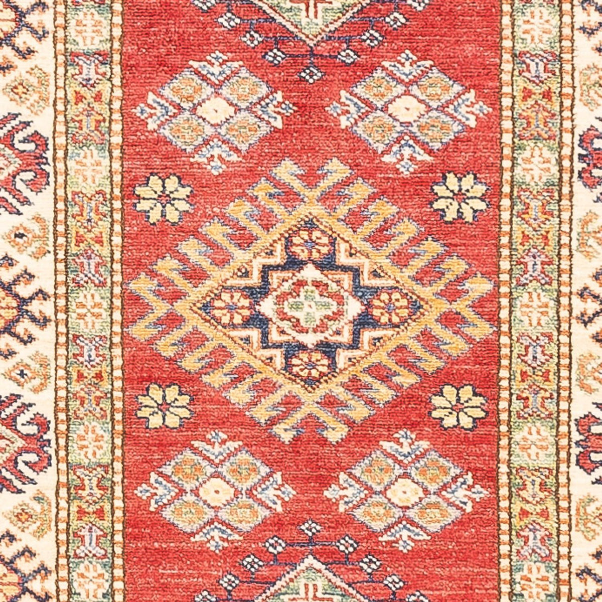 Biegacz Dywan Ziegler - Kazak - 305 x 79 cm - czerwony