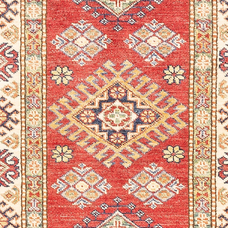 Biegacz Dywan Ziegler - Kazak - 305 x 79 cm - czerwony
