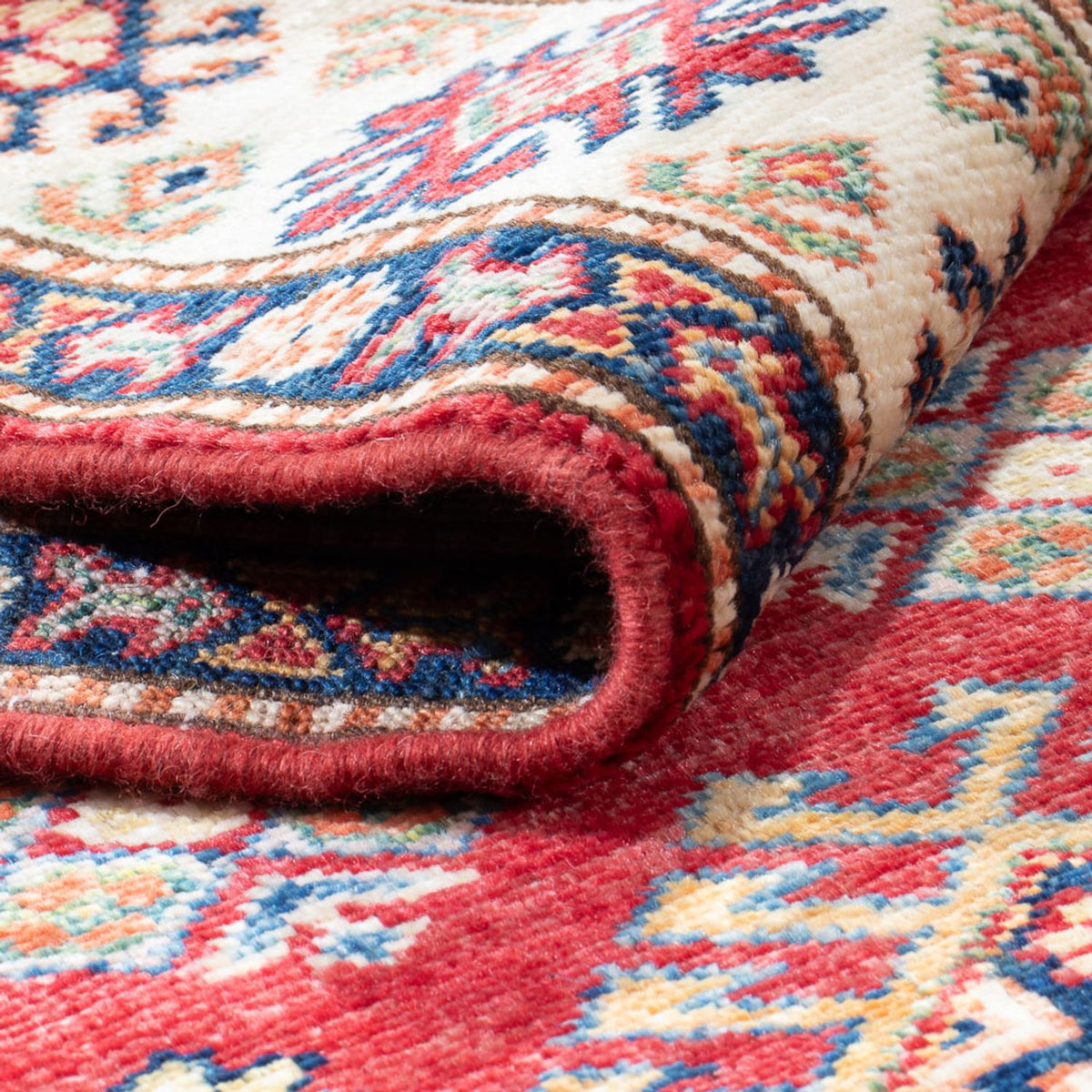 Biegacz Dywan Ziegler - Kazak - 305 x 79 cm - czerwony