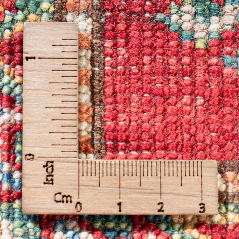 Biegacz Dywan Ziegler - Kazak - 305 x 77 cm - czerwony