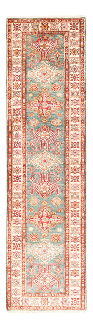 Biegacz Dywan Ziegler - Kazak - 298 x 79 cm - zielona