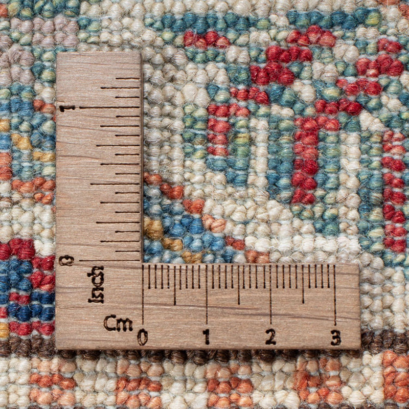 Biegacz Dywan Ziegler - Kazak - 299 x 84 cm - niebieski