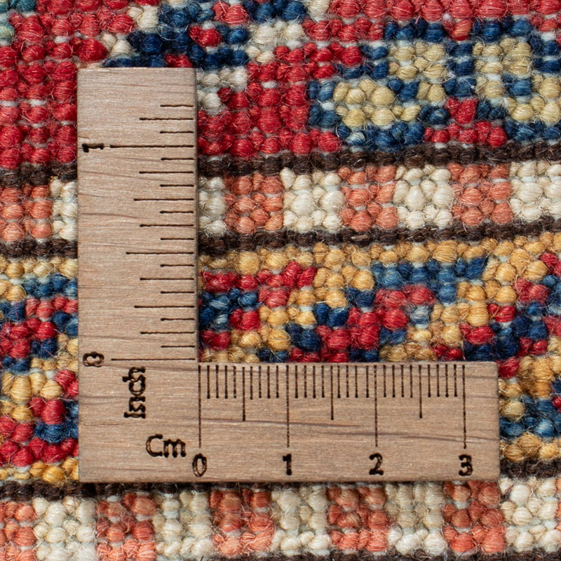 Biegacz Dywan Ziegler - Kazak - 306 x 79 cm - niebieski