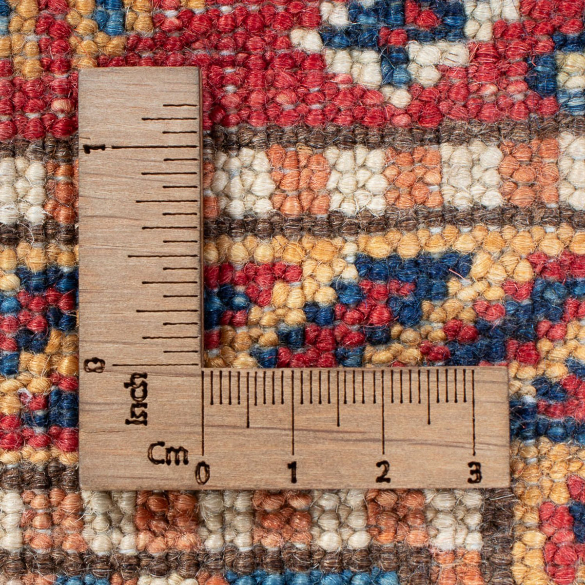 Biegacz Dywan Ziegler - Kazak - 302 x 79 cm - niebieski