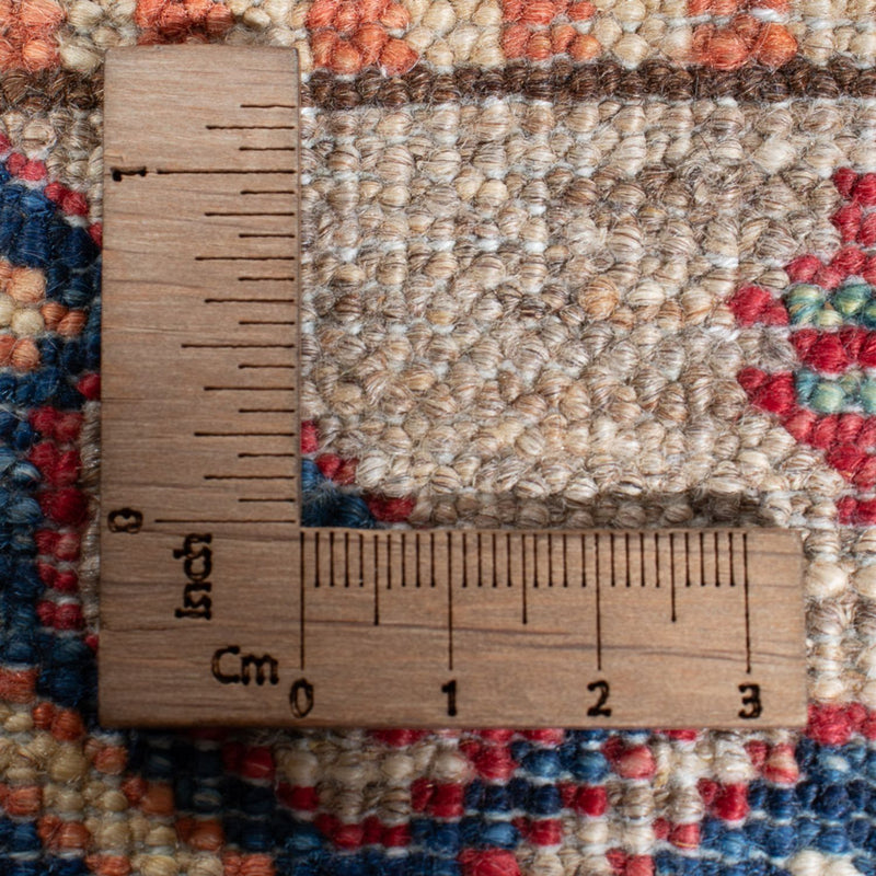 Biegacz Dywan Ziegler - Kazak - 297 x 79 cm - ciemny beż