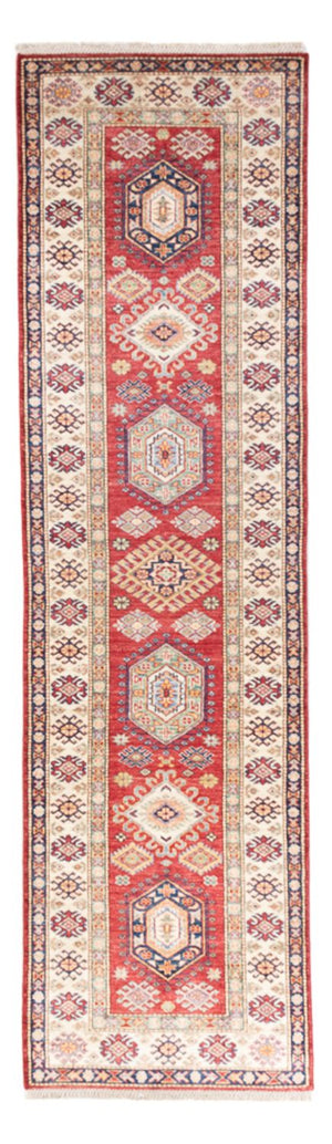 Biegacz Dywan Ziegler - Kazak - 303 x 79 cm - czerwony