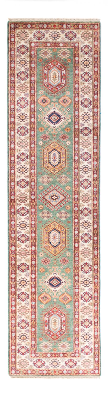 Biegacz Dywan Ziegler - Kazak - 311 x 77 cm - zielona