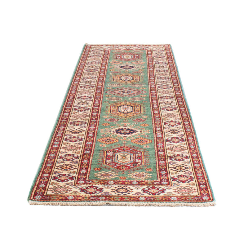 Biegacz Dywan Ziegler - Kazak - 311 x 77 cm - zielona
