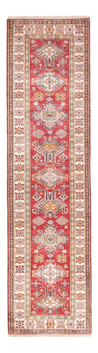 Biegacz Dywan Ziegler - Kazak - 299 x 77 cm - czerwony
