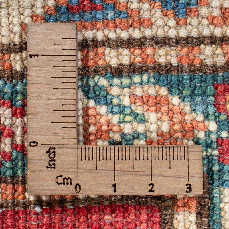 Biegacz Dywan Ziegler - Kazak - 299 x 77 cm - czerwony