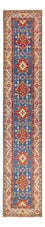 Biegacz Dywan Ziegler - Kazak - 403 x 78 cm - ciemnoniebieski