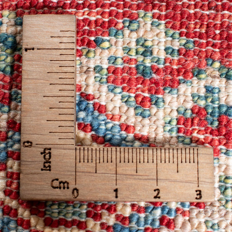 Biegacz Dywan Ziegler - Kazak - 307 x 83 cm - czerwony