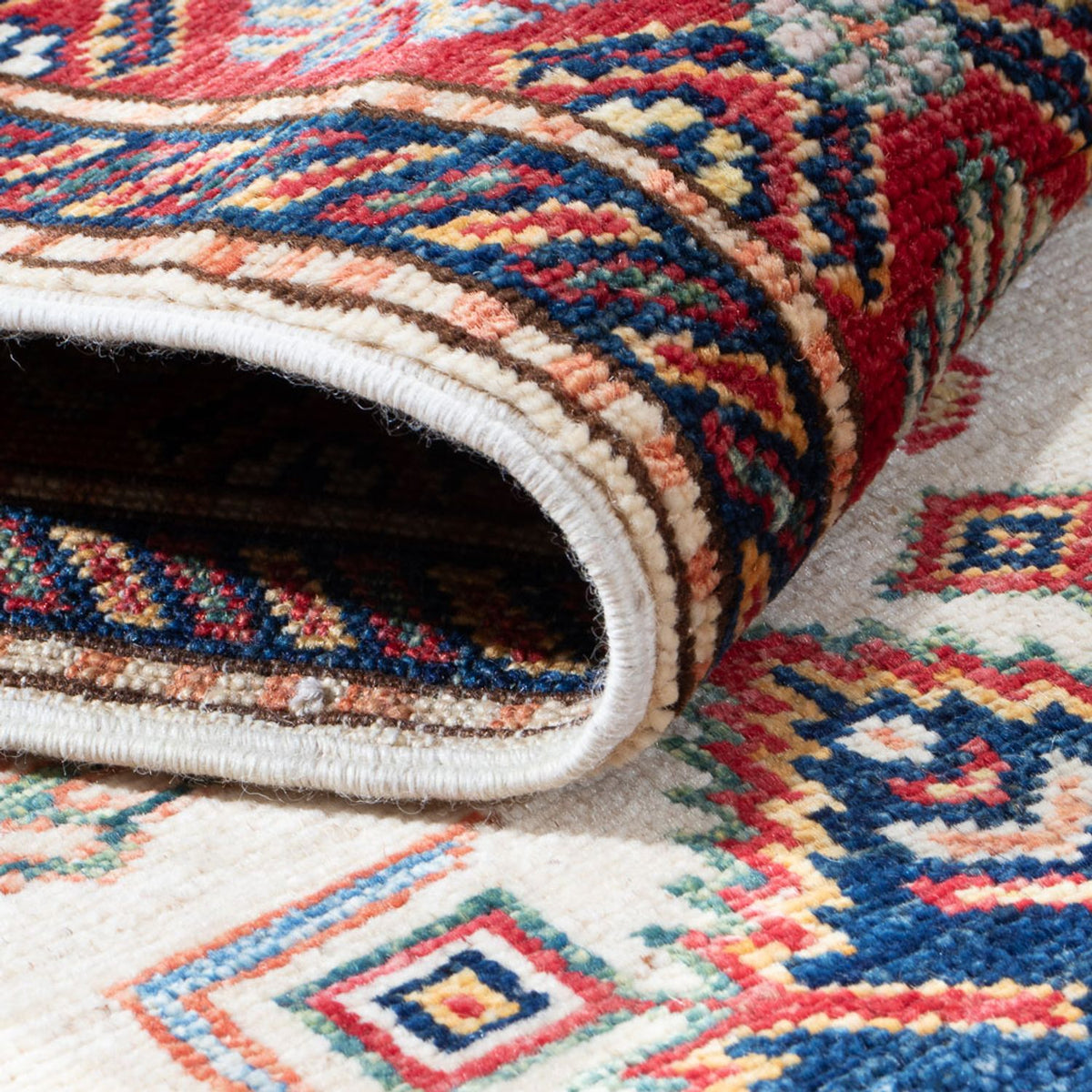 Biegacz Dywan Ziegler - Kazak - 315 x 78 cm - beżowy