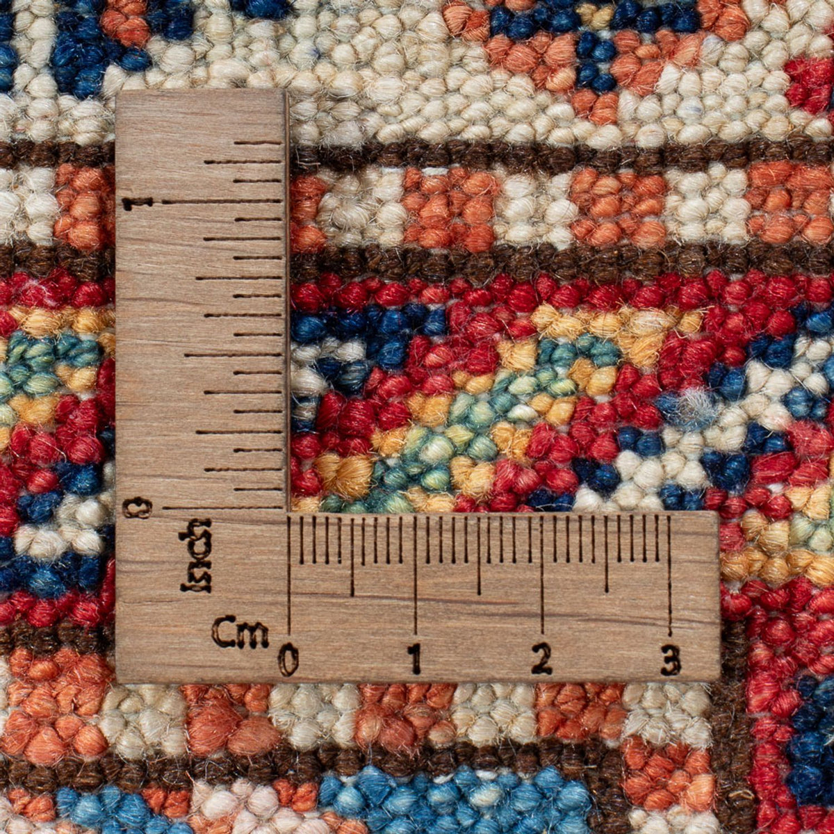 Biegacz Dywan Ziegler - Kazak - 294 x 83 cm - niebieski