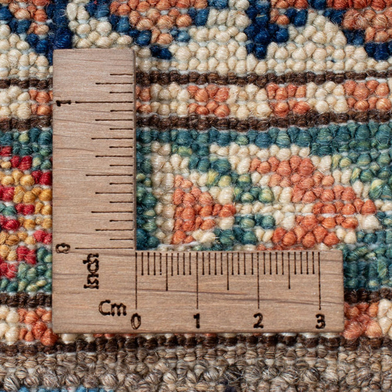 Biegacz Dywan Ziegler - Kazak - 308 x 80 cm - ciemny beż