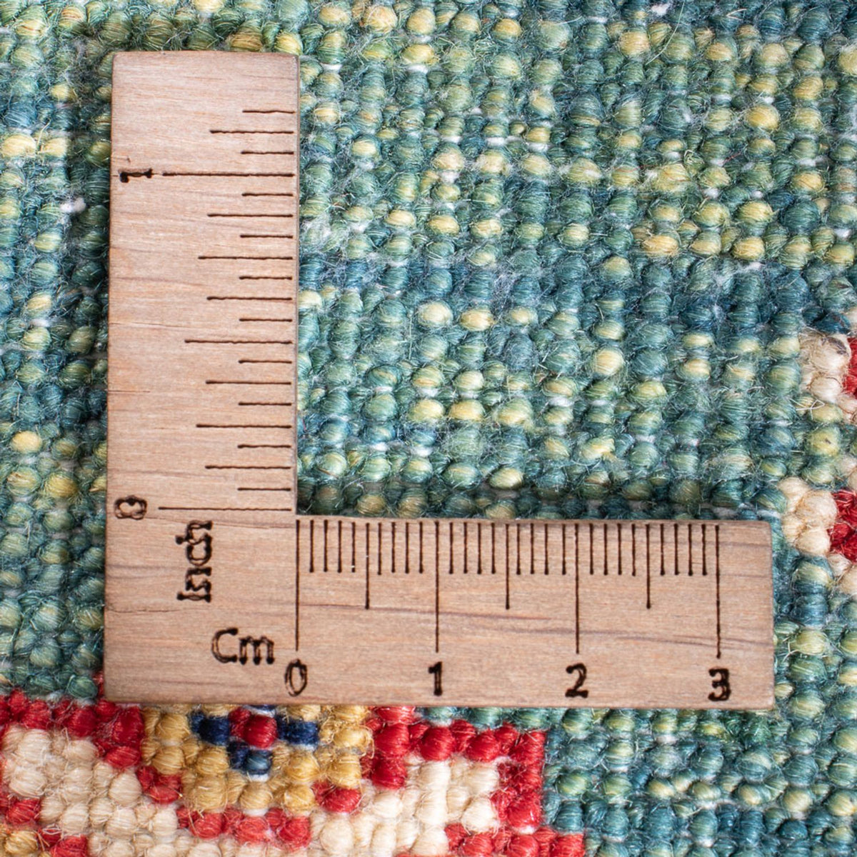 Biegacz Dywan Ziegler - Kazak - 302 x 78 cm - zielona