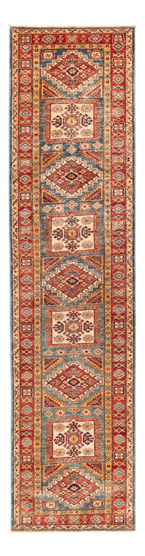 Biegacz Dywan Ziegler - Kazak - 307 x 78 cm - ciemny beż