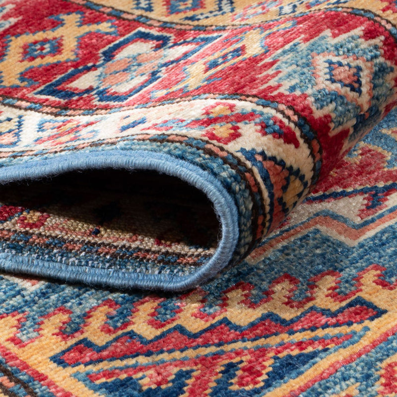 Biegacz Dywan Ziegler - Kazak - 307 x 78 cm - ciemny beż